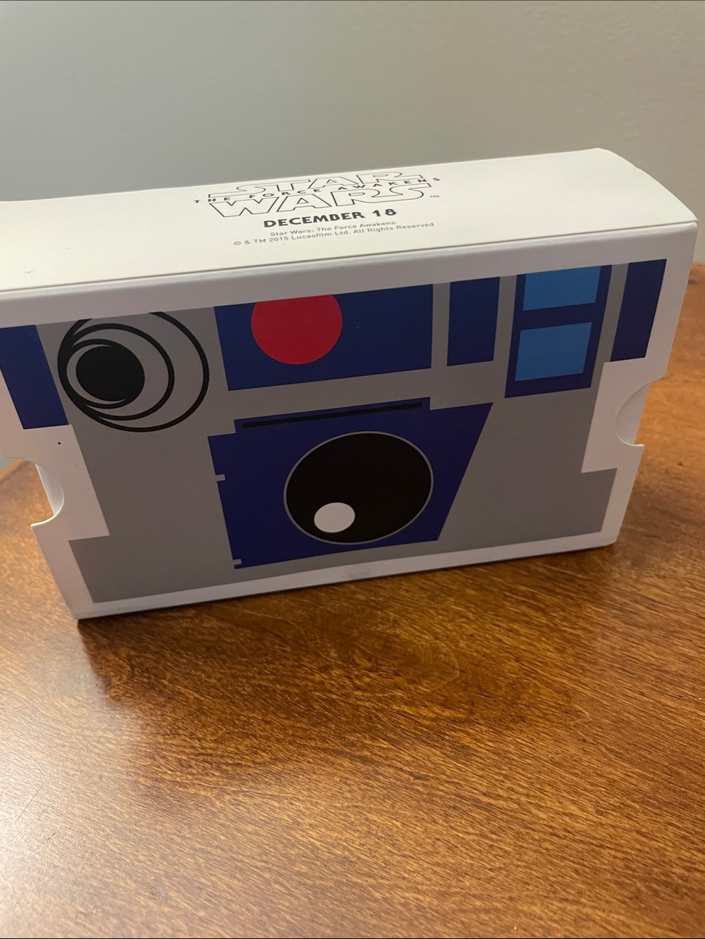 Star Wars R2-D2 Themed Collector VR headset Box - Blue, White, Gray